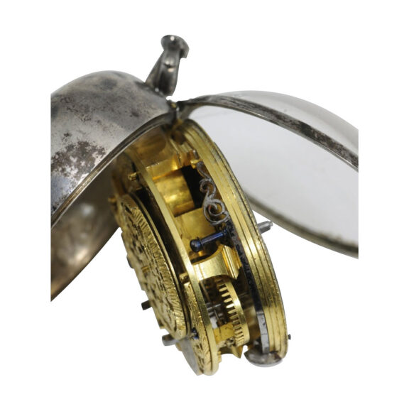 Czech silver rare verge pocket watch from Moravia Circa 1680 Czech silver rare verge pocket watch from Moravia Circa 1680