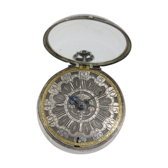 Czech silver rare verge pocket watch from Moravia Circa 1680 Czech silver rare verge pocket watch from Moravia Circa 1680