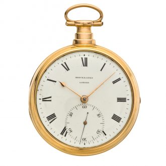 English important high quality gold chronometer Circa 1810