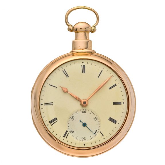 Important English watch with rack lever escapement Circa 1810