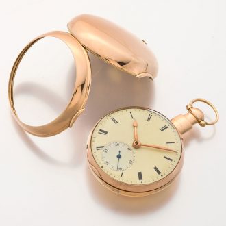 Important English watch with rack lever escapement Circa 1810