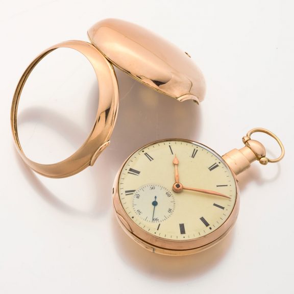 Important English watch with rack lever escapement Circa 1810 Important English watch with rack lever escapement Circa 1810