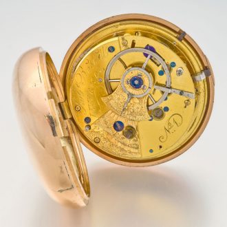 Important English watch with rack lever escapement Circa 1810