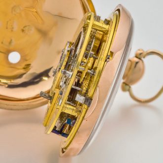 Important English watch with rack lever escapement Circa 1810