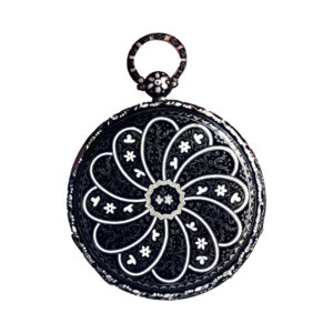 Probably Swiss gold and enamel pendant watch Circa 1815