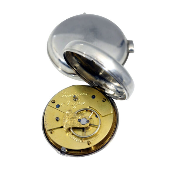 German silver duplex pocket watch Circa 1850 German silver duplex pocket watch Circa 1850