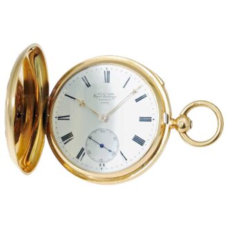 English historically gold watch with minute repeater Circa 1872