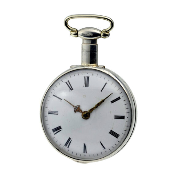 German silver duplex pocket watch Circa 1850 German silver duplex pocket watch Circa 1850
