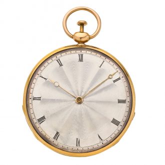 Splendid French quarter repeating ruby cylinder watch Circa 1830