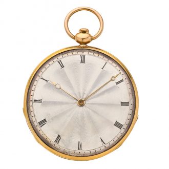 Splendid French quarter repeating ruby cylinder watch Circa 1830