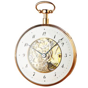 Swiss unique gold watch with musical movement Circa 1830