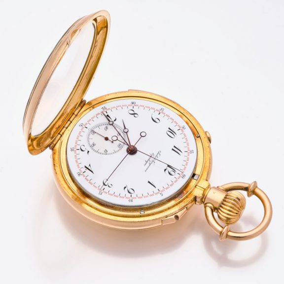 Danish minute repeating split seconds chronograph Circa 1899 Danish minute repeating split seconds chronograph Circa 1899