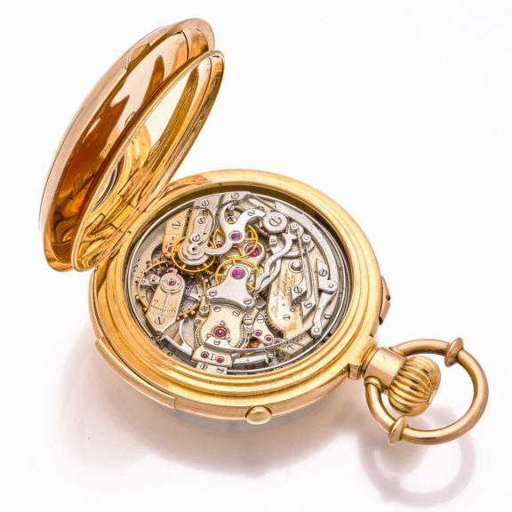 Danish minute repeating split seconds chronograph Circa 1899 Danish minute repeating split seconds chronograph Circa 1899