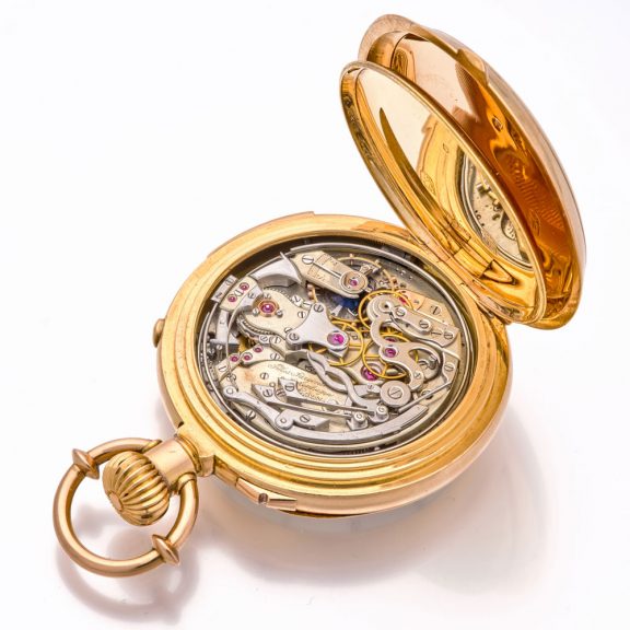 Danish minute repeating split seconds chronograph Circa 1899 Danish minute repeating split seconds chronograph Circa 1899