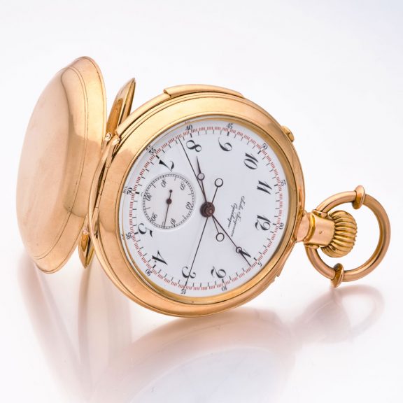 Danish minute repeating split seconds chronograph Circa 1899 Danish minute repeating split seconds chronograph Circa 1899
