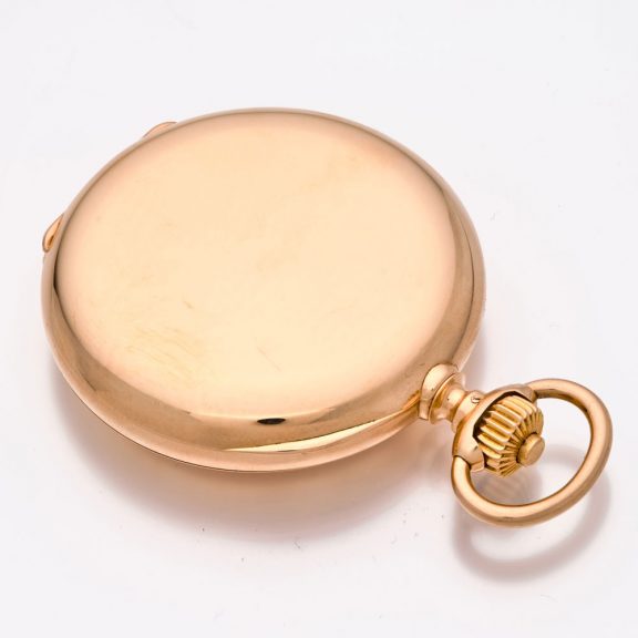 German heavy 18K gold A1 lever with Guillaume balance Circa 1902 German heavy 18K gold A1 lever with Guillaume balance Circa 1902