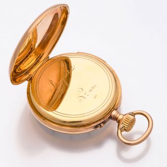 French gold quarter repeating, original Breguet watch Circa 1890