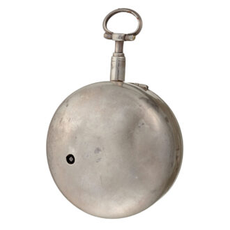 A Dutch verge watch by Hubert with champleve dial Circa 1720