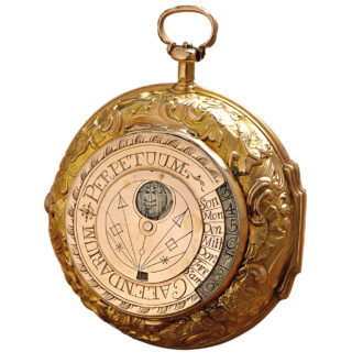Austrian important repoussé verge pocket watch Circa 1750