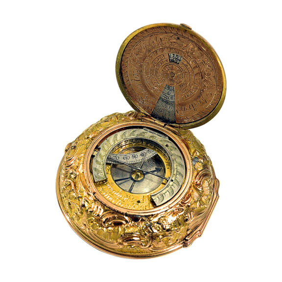 Austrian important repoussé verge pocket watch Circa 1750 Austrian important repoussé verge pocket watch Circa 1750