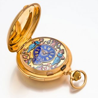 Extremely rare Swiss gold highly complicated watch Circa 1890