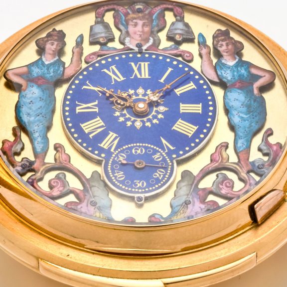 Extremely rare Swiss gold highly complicated watch Circa 1890 Extremely rare Swiss gold highly complicated watch Circa 1890