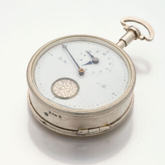 Unique extraordinary silver Swiss complicated watch Circa 1850