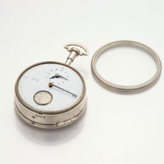 Unique extraordinary silver Swiss complicated watch Circa 1850