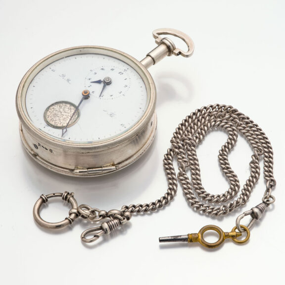Unique extraordinary silver Swiss complicated watch Circa 1850 Unique extraordinary silver Swiss complicated watch Circa 1850