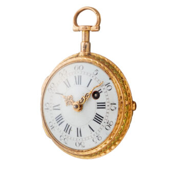 French verge in a multi colour gold consular case Circa 1780 French verge in a multi colour gold consular case Circa 1780