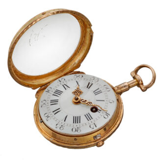 A French verge in a multi colour gold consular case Circa 1780 A French verge in a multi colour gold consular case Circa 1780