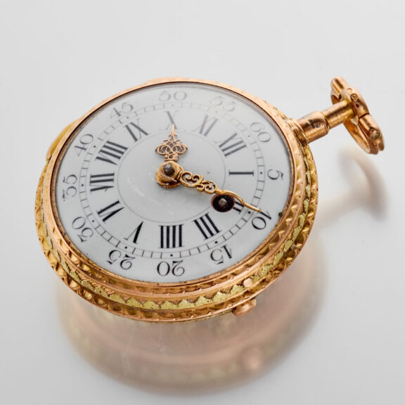 A French verge in a multi colour gold consular case Circa 1780 A French verge in a multi colour gold consular case Circa 1780
