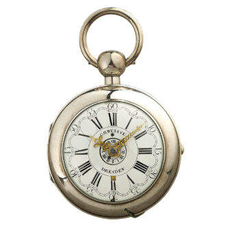 German quarter striking and repeating coach clock Circa 1750