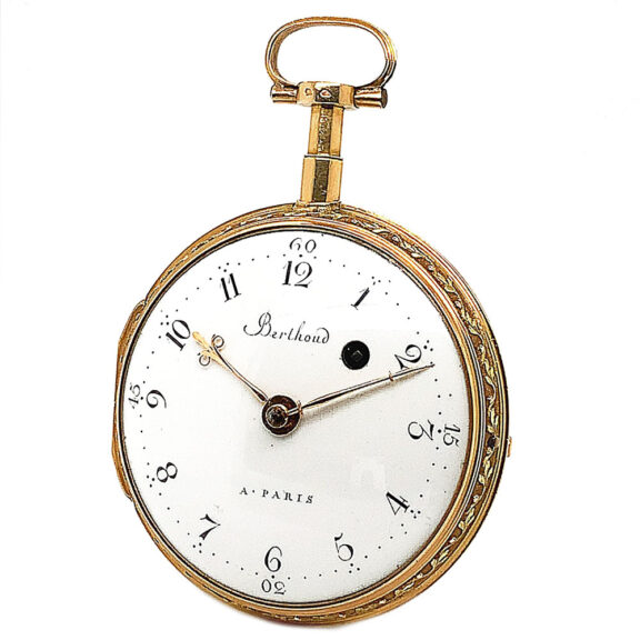 French gold and enamel verge pocket watch Circa 1800-1850 French gold and enamel verge pocket watch Circa 1800-1850