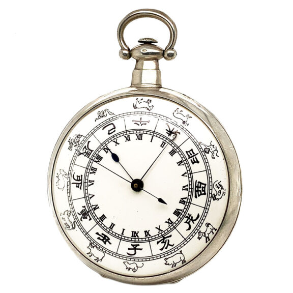 Swiss centre seconds duplex for the Chinese market Circa 1830 Swiss centre seconds duplex for the Chinese market Circa 1830