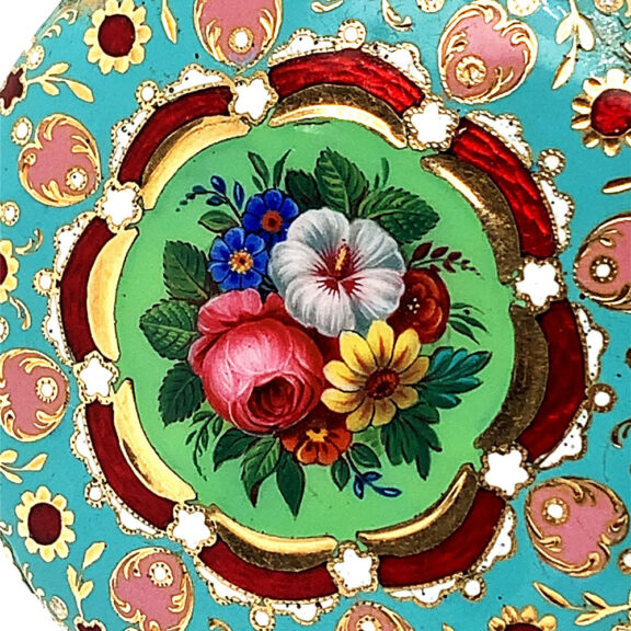 French gold and enamel watch for the Chinese market Circa 1830 French gold and enamel watch for the Chinese market Circa 1830