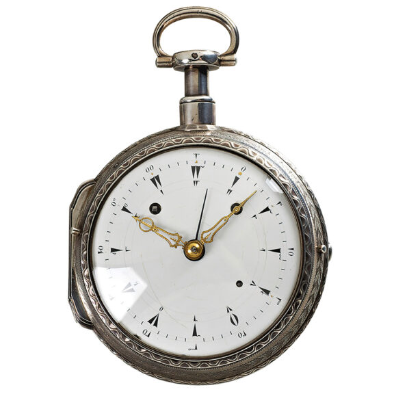 French important repeating coach clock watch Circa 1770