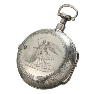 French important repeating coach clock watch Circa 1770