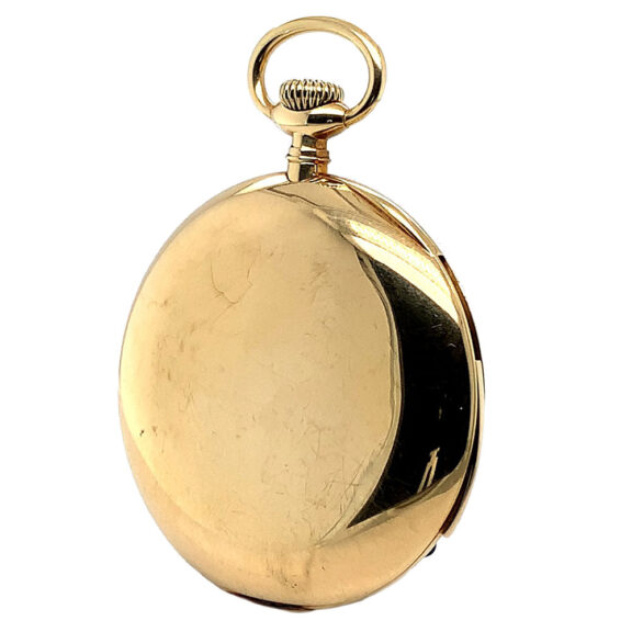 Swiss 18K gold minute repeating lever dress watch Circa 1910 Swiss 18K gold minute repeating lever dress watch Circa 1910