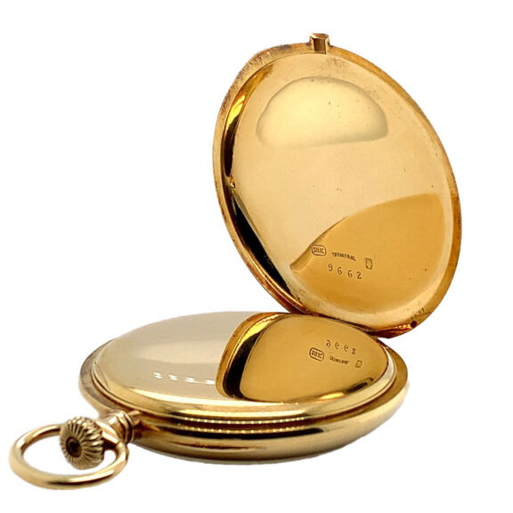 Swiss 18K gold minute repeating lever dress watch Circa 1910 Swiss 18K gold minute repeating lever dress watch Circa 1910