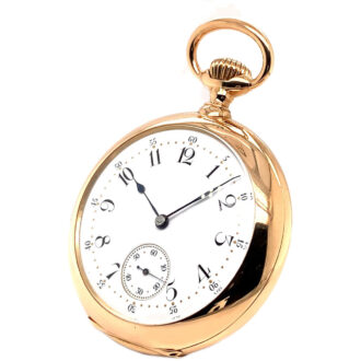Swiss gold minute repeating precision pocket watch Circa 1900