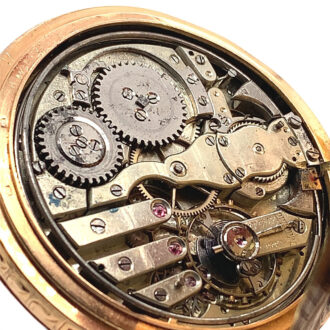 Swiss quarter repeater with concealed erotic scene Circa 1900