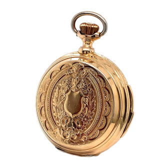 Swiss quarter repeater with concealed erotic scene Circa 1900