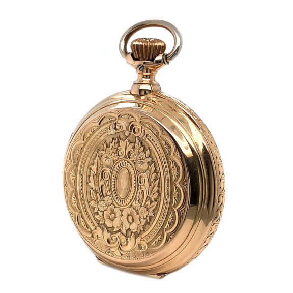 Swiss quarter repeater with concealed erotic scene Circa 1900 Swiss quarter repeater with concealed erotic scene Circa 1900