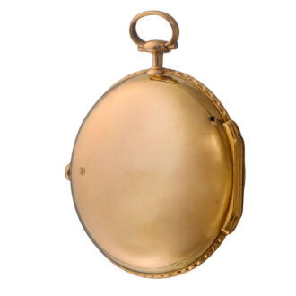 Fine French gold verge watch by Etienne Lenoir Circa 1750