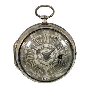 French silver verge oignon pocket watch Circa 1710