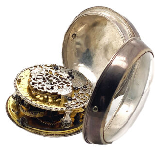 French silver verge oignon pocket watch Circa 1710