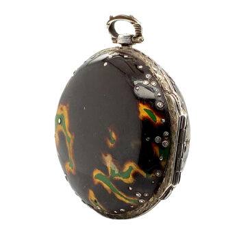 English silver pair cased oignon pocket watch Circa 1705