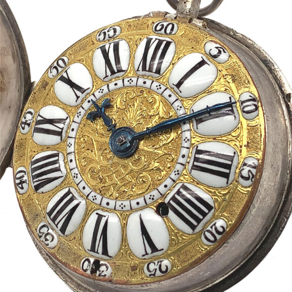 Rare Swiss quarter repeating Oignon-type pocket watch Circa 1710 Rare Swiss quarter repeating Oignon-type pocket watch Circa 1710