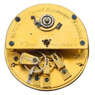 English Massey two lever in silver open face case Circa 1844